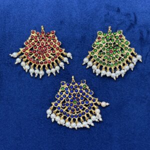 Kemp Pendant with loreal beads-Design 1