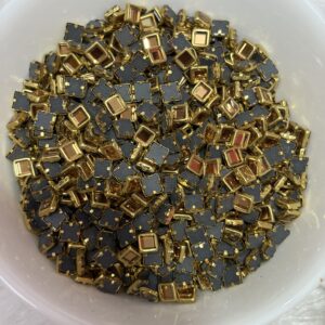 Golden Kundan Stones