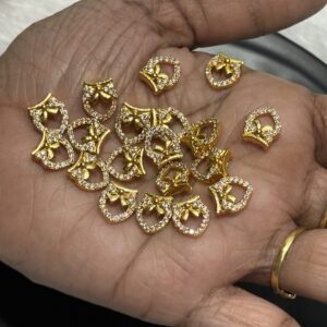 Bow Pendant with Stone