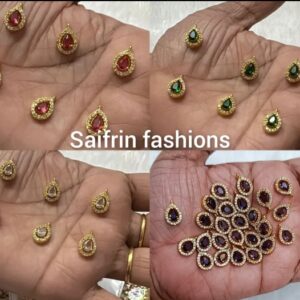 Drop Pendant with Stone