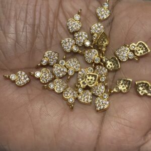 Heart Pendant with Stones