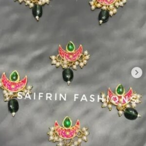 Moon Pendant with Loreal Hanging