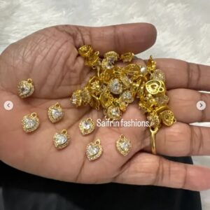 Heart Pendant with Center Stone