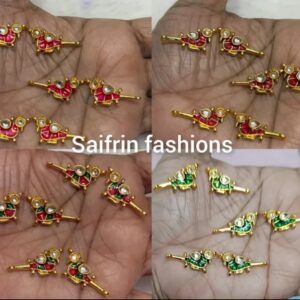 Jadau Bird Pendant (Design 1)