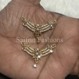 Stone Pendant with Flower