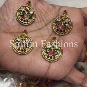Bird Pendant (Round) - Anti Tarnish