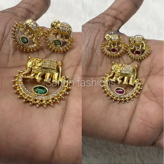 elephant-earning-pendant-combo