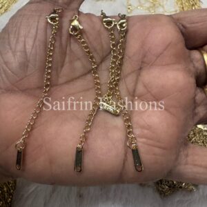 Lobster Hook with Extension Chain